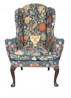 George II Mahogany Wing Chair - 4292625