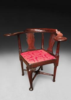 George II Oak Corner Chair - 4478252
