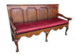 George II Oak Settle - 4645463