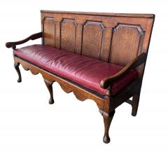 George II Oak Settle - 4645477