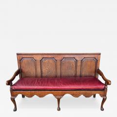George II Oak Settle - 4648498
