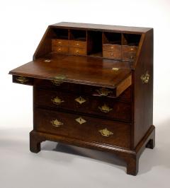 George II Oak Slant Front Desk - 3936806