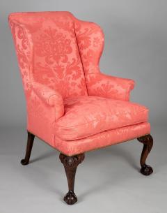 George II Period Walnut Wing Chair - 2019721