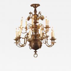 George II Style Brass Chandelier - 2120968