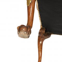 George II Style English Armchairs Circa 1890 A Pair - 1724579