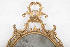 George II Style Oval Rococo Mirror - 2116822