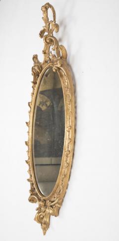 George II Style Oval Rococo Mirror - 2116825