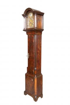George II Walnut And Oak Grandmother Clock - 4541536