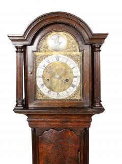 George II Walnut And Oak Grandmother Clock - 4541538