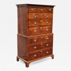 George II Walnut Chest on Chest - 3790206