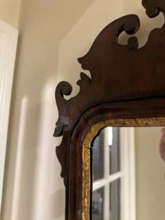 George II Walnut Parcel Gilt Wall Mirror - 3773043