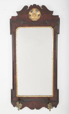 George II Walnut Sconce Mirror - 2114119