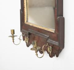 George II Walnut Sconce Mirror - 2114124