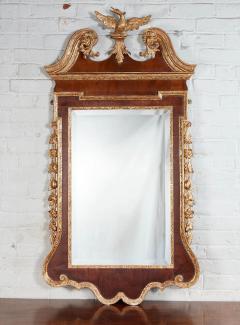 George II Walnut and Parcel Gilt Mirror - 2645808