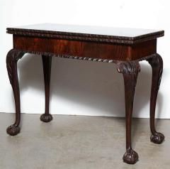 George II mahogany Ball and Claw Foot Card Table - 2127600