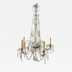 George III Anglo Irish Cut Crystal Chandelier - 4790016