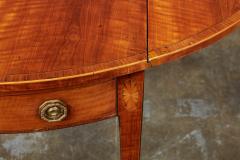 George III Bees Wing Satinwood Pembroke Table - 4598637