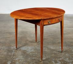 George III Bees Wing Satinwood Pembroke Table - 4598640