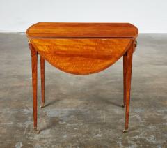 George III Bees Wing Satinwood Pembroke Table - 4598644