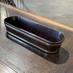George III Brass Bound Mahogany Library Trough - 4625239