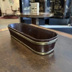 George III Brass Bound Mahogany Library Trough - 4625240