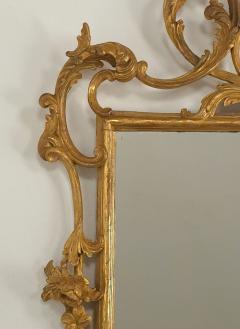 George III Chippendale Giltwood Mirror England circa 1780 - 4099308