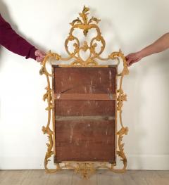 George III Chippendale Giltwood Mirror England circa 1780 - 4099312