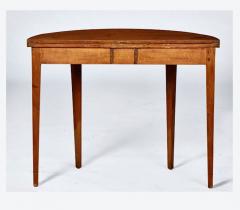 George III Demi Lune Games Table II - 3557623