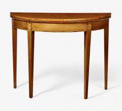 George III Demi Lune Games Table II - 3557624