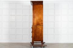 George III English Mahogany Linen Press - 4123859