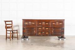 George III English Oak Dresser Base - 3892843