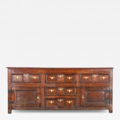 George III English Oak Dresser Base - 3893693