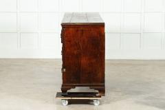 George III English Oak Mahogany Dresser Base Chest Drawers - 3610704