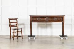 George III English Vernacular Oak Dresser Base - 4329153