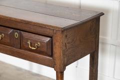 George III English Vernacular Oak Dresser Base - 4329161