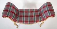 George III French Hepplewhite Painted Window Bench - 4723612