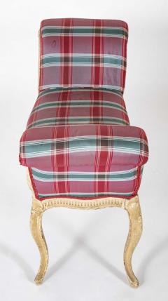 George III French Hepplewhite Painted Window Bench - 4723614