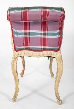 George III French Hepplewhite Painted Window Bench - 4723616