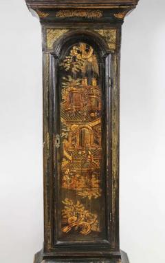George III Green Japanned Tall Case Clock - 4128799