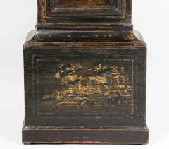George III Green Japanned Tall Case Clock - 4128826