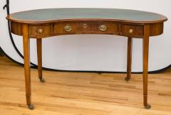 George III Hepplewhite Style Kidney Shaped Writing Table - 161543
