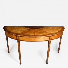 George III Irish Satinwood Pier Table c 1790 - 4607861
