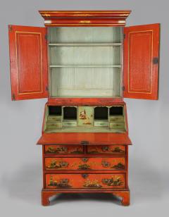 George III Japanned Bureau Bookcase - 2243029