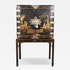 George III Japanned Cabinet On Stand - 4250104