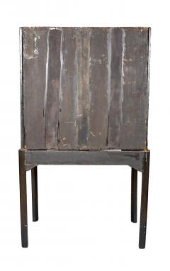 George III Japanned Cabinet On Stand - 4506475
