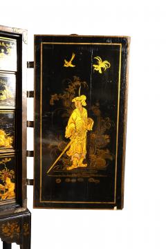 George III Japanned Cabinet On Stand - 4506560
