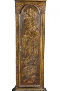 George III Japanned Tall Case Clock By William Harvey - 1736222