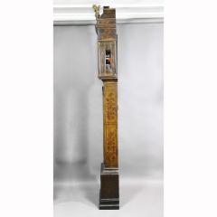 George III Japanned Tall Case Clock By William Harvey - 1736236