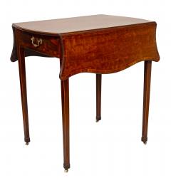 George III Mahogany And Gonsalvo Alves Pembroke Table - 3739864
