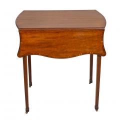 George III Mahogany And Gonsalvo Alves Pembroke Table - 3739865